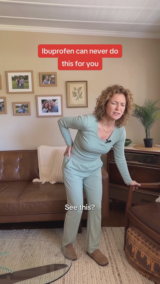 Ibuprofen can never do this for you - customer testimonial