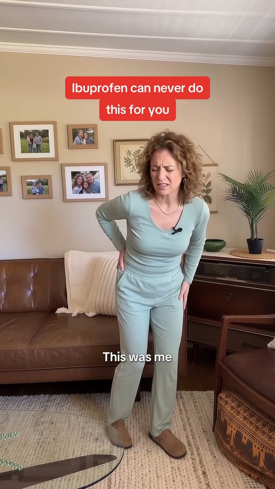 Customer testimonial - Ibuprofen can never do this for you